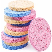 3b Trend 2’li Yüz Temizleme Süngeri Cilt Temizleme ve Nazik Peeling Süngeri Gözenek Arındırıcı