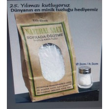 Natural efem tuz 4X500 GRAM- İYOTLU KAYA TUZU VE 1 ADET KARABİBERLİK