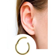 Jaida Moda 316L Cerrahi Çelik Gold Halka Mini Boy 6mm Tragus Helix Piercing