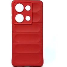 Ve Kırmızı Xiaomi Redmi Note 13 Pro 4g ile Uyumlu Love Serisi Darbeye Dayanıklı Kamera Korumalı Silikon Kılıf