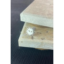 Jaida Moda Unisex Çelik Virüs Figürlü Piercing