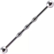 Jaida Moda 316L Cerrahi Çelik Gri Boğumlu Köprü Piercing