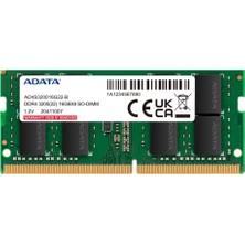 Freedom Storee Adata 16GB Ddr4 3200MHZ 260PIN 1.2V Notebook Ram