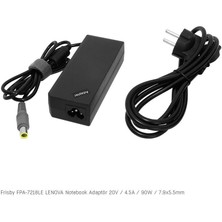 Paxteks Frisby FPA-7218LE Notebook Adaptör (Lenovo) 20V 4.5A (Uç Boyutu : 7.9 x 5.5mm)