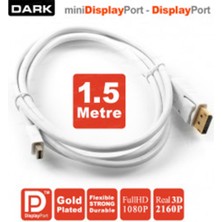 Dukkanıum Dark DK-CB-DPXMDPL150 1.5 Metre Mini Displayport - Display Port Kablo