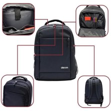 Cash Dukkan Dexim DXBP12 Notebook Sırt Çantası 15.6 Venio Siyah (Suya Dayanıklı)