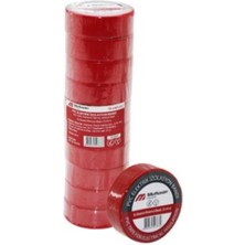 No35 Mutlusan 10-19 Izole Bant 10LU(ELEKTRIK Bant) Kırmızı 065133161019