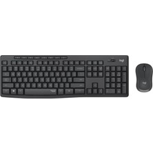 Novis Liora Logitech 920-009804 MK295 Kablosuz Siyah Klavye Mouse Set