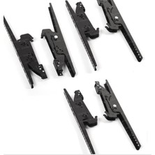 AK-SA-STR Dark DK-AC-VT15 40"- 50" Üç Tv Destekli Tavan Tipi Hareketli, Yükseklik Ayarlı Tv Askı Aparatı