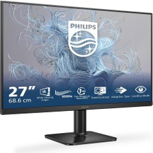 Stylmenplus Philips 27" 27E2N1100L-00 Full Hd 1920X1080 100 Hz D-Sub HDMI Siyah Monitör
