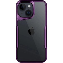 xirshop Iphone 15 Kılıf Boyi Silikon Kapak - Derin Mor