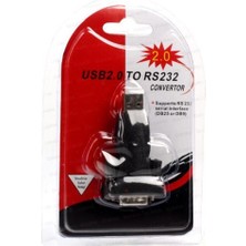 Uslucan Alışveriş Dark Profesyonel USB 2.0- RS232 Dönüştürücü Kablo