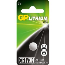 Zemira Gp Gpcr1-3n 3V CR11108-2L76-DL1-3N Lityum Cell Hafıza Düğme Pil Tekli Paket