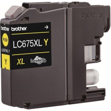 AK-SA-STR Brother LC675XLY Yellow Sarı 1.200 Sayfa Kartuş MFC-J2320-J2720