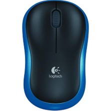 Negok Logitech 910-002236 M185 Mavi Kablosuz Mouse