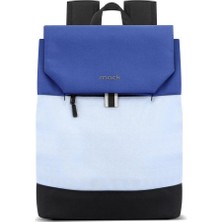 Negok Mack MCE-1304 14.1 Zen Eco Günlük Sırt Çantası Mavi Gri