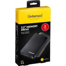 Uslucan Alışveriş Intenso 2tb 2.5" USB 3.0 Taşınabilir Disk Siyah (6023580) + Deri Taşıma Kılıfı