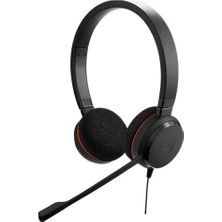 Negok Jabra Evolve 20 Usb-Type C Bağlantılı Duo Ms Kulaklık Mikrofon Çift Taraflı