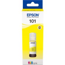 Cash Dukkan Epson 101 Yellow Sarı Şişe Mürekkep T03V44A L4150-4160-6160-6170-6190