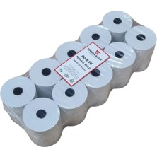 RULORULO 80x70 Termal Rulo Yazarkasa Adisyon Rulosu 1 Paket 10 Adet TSE Belgeli BPA Free