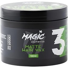 SHC4200 Mat ve Doğal Görünüm Sağlayan Saç Şekillendirici Wax 150 ml | Güçlü &amp; Kalıcı Tutuş | Kadın ve E