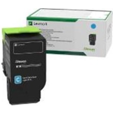 Dukkanıum Lexmark 78C50C0 1.400 Sayfa Cyan Mavi Toner CS421-521-622 CX421-522-622-625