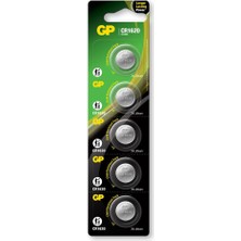 No35 Gp CR1620-C5 3V Lityum Düğme Pil 5'li Paket