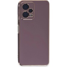 xirshop Xiaomi Poco X5 5g Kılıf Volet Silikon - Mor