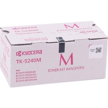 Freedom Storee Kyocera TK-5240M Magenta Kırmızı Orjinal Fotokopi Toneri Ecosys M5526CDN-5526CDW P5026CDN-5026CDW 3
