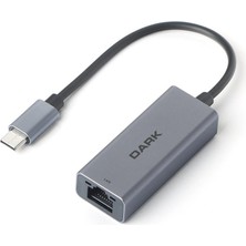 Zemira Dark DK-NT-U31LAN Usb3.1 Type-C To 10-100 Lan Ethernet Adaptör