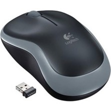 Maxdora Logitech 910-002235 M185 Gri Kablosuz Mouse Optik 1000 Dpı Buton