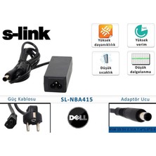 AK-SA-STR S-Link SL-NBA415 45W 19.5V 2.31A 7.4-5.0-0.6 Dell Notebook Adaptörü