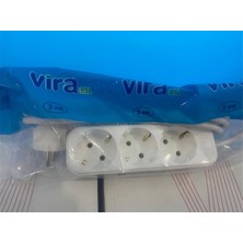 MK Beykoz Vira 3lü 5mt Topraklı Priz