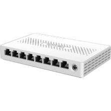 Negok Tenda SM108 8 Port 2.5g Switch Plastik Kasa