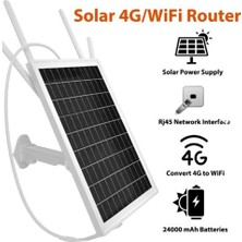 Paxteks Apronx APX-SR415 Wireless 4g Solar Modem 15W (10-12 Kullanıcı) 20400MAH