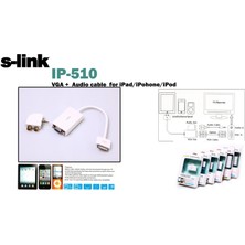 Dukkanıum S-Link IP-510 Ipad To VGA ve Audio Adaptör