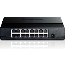 Freedom Storee Tp-Link TL-SF1016D 16 Port 10-100 Mbps Switch Plastik Kasa