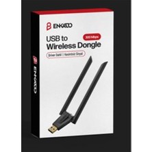 Paxteks Enkado EKD-UW91 USB To 300 Mbs Çi̇ft Antenli̇ Wireless Dongle
