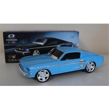 Lims Store Everton RT-1951 Mavi (Blue) Arabalı Bluetooth Fm-Usb-Tf-Aux Şarjlı Nostaljik Radyo