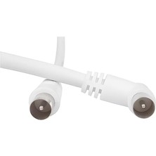 Tuba Toptaş Vcom CV601R 10MT Analog Beyaz Tv Kablosu