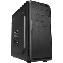 Novis Liora Everest 318B 300W Peak Siyah Metal Panel Atx Mid-T Pc Kasası