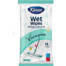 Stylmenplus Klerax Tek Kullanımlık Sirkeli Islak Yer Bezi