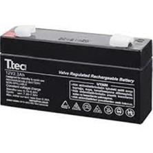 Tuba Toptaş Ttec 12V 2.3AH Bakımsız Kuru Akü Yatay