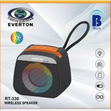 Stylmenplus Everton RT-330 Bluetooth Usb-Tf-Aux Şarjlı Ses Bombası Rgb