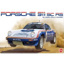 Nunu PN24011, 1/24 Porsche 911 Sc/rs 1984 Oman Rally Araba Maketi