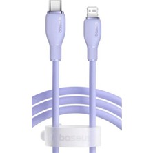 Zemira Baseus Pudding Usb-A Light 2.4A Kablo 1.2m Mor (P10355700511-00)