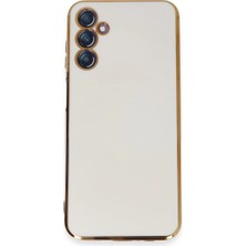 xirshop Samsung Galaxy M14 5g Kılıf Volet Silikon - Beyaz