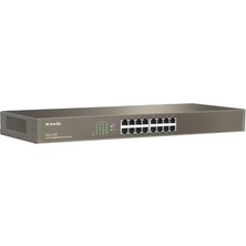Tenda TEG1016G 16 Port 10-100-1000 Mbps 19" Switch Çelik Kasa Rack Mount