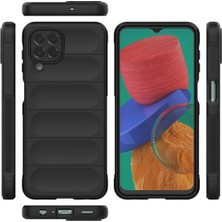No35 Newface Samsung Galaxy M33 Kılıf Optimum Silikon - Siyah