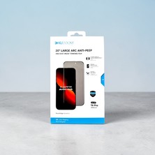 Kuzoom IPHONE16 Pro Uyumlu 20° Geniş Açılı Gözetleme Önleyici Heyalet Ekran Koruyucu
